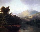 Thomas Doughty A Lake in the White Mountains painting